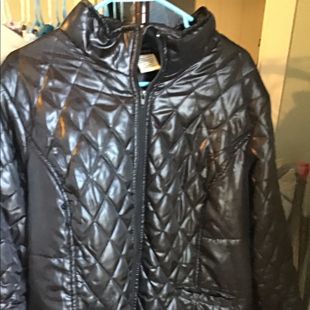 Long Black Puffer Jacket